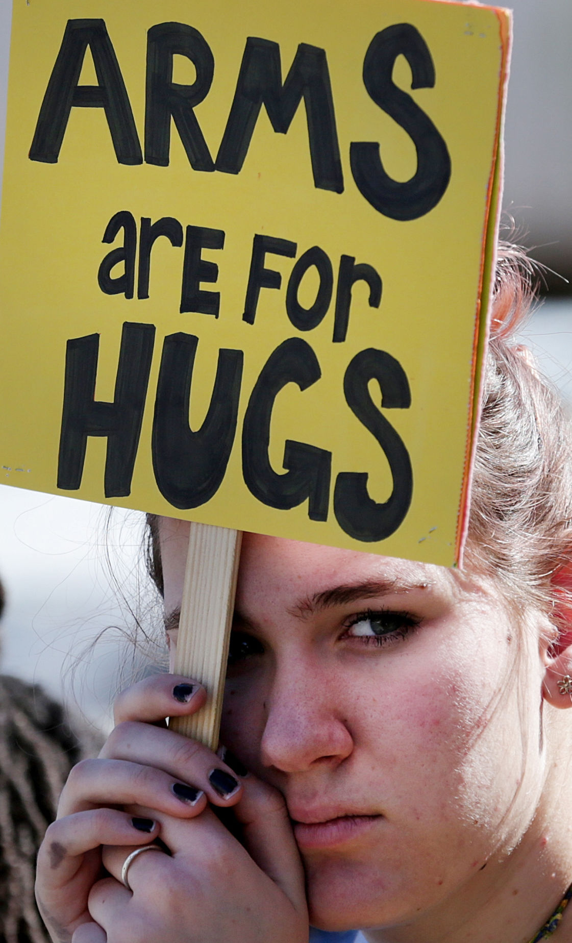 City High School students walkout in protest